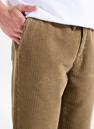 Gmg Fırenze Lastikli Bel Normal Paça Regular Fit Bej Erkek Pantolon GU25MFW01045