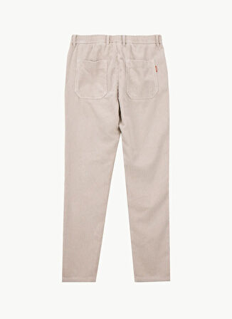 Gmg Fırenze Lastikli Bel Normal Paça Regular Fit Taş Erkek Pantolon GU25MFW01045