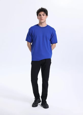 Gmg Fırenze Normal Bel Normal Paça Jogger Siyah Erkek Pantolon GU26MSS01010