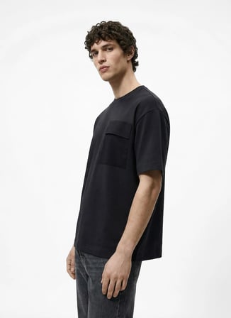 Gmg Fırenze Siyah Erkek Regular Fit T-Shirt GU26MSS03000