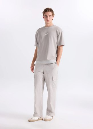 Gmg Fırenze Taş Erkek Regular Fit Yazı Baskılı T-Shirt GU26MSS03001
