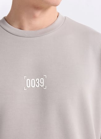 Gmg Fırenze Taş Erkek Regular Fit Yazı Baskılı T-Shirt GU26MSS03001