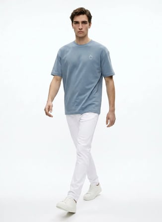 Mavi Erkek Modal Karışımlı T-Shirt GU26MSS03019