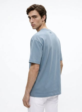 Mavi Erkek Modal Karışımlı T-Shirt GU26MSS03019