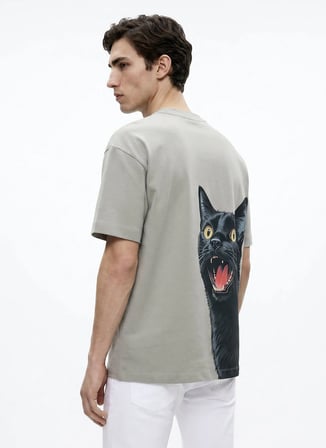 Mint Erkek Pamuklu T-Shirt GU26MSS03035