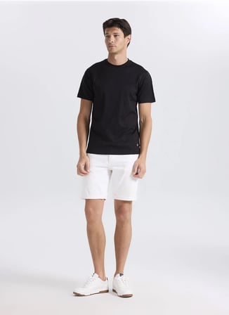 Gmg Fırenze Siyah Erkek Slim Fit T-Shirt GU26MSS03015