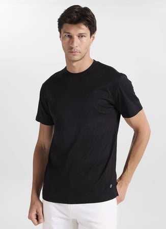 Gmg Fırenze Siyah Erkek Slim Fit T-Shirt GU26MSS03015