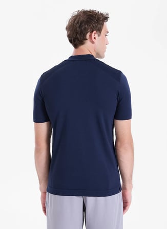 Gmg Fırenze Lacivert Erkek Slim Fit Triko Kazak GU26MSS04030
