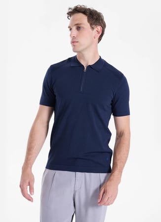 Gmg Fırenze Lacivert Erkek Slim Fit Triko Kazak GU26MSS04030
