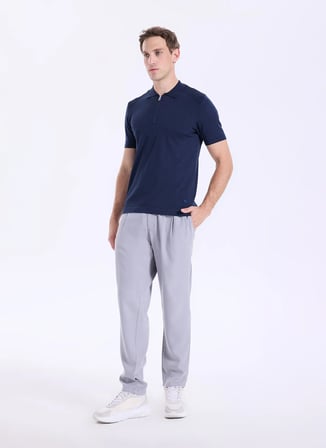 Gmg Fırenze Lacivert Erkek Slim Fit Triko Kazak GU26MSS04030