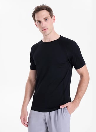 Gmg Fırenze Siyah Erkek Slim Fit Triko Kazak GU26MSS04028