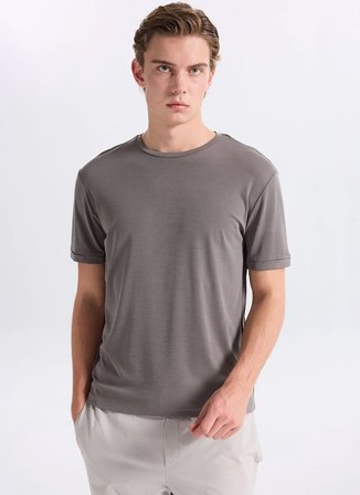 Gmg Fırenze Gri Erkek Slim Fit T-Shirt GU26MSS03002