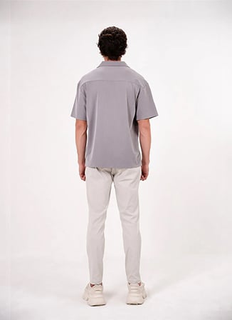 İndigo Erkek Tencel Karışımlı Gömlek GU26MSS02200