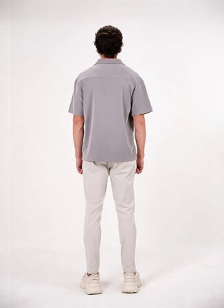 İndigo Erkek Tencel Karışımlı Gömlek GU26MSS02200