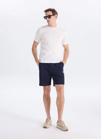 Gmg Fırenze Beyaz Erkek Slim Fit T-Shirt GU26MSS03013
