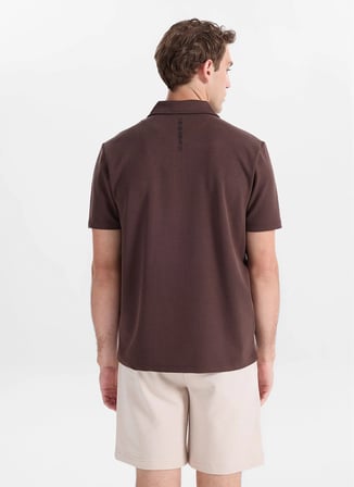 Gmg Fırenze Kahve Erkek Slim Fit T-Shirt GU26MSS03044