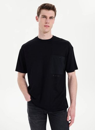 Gmg Fırenze Siyah Erkek Regular Fit T-Shirt GU26MSS03054