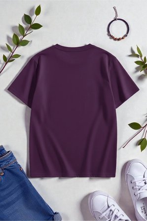 Unisex Hearts Baskılı Tasarım Tshirt