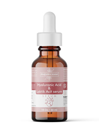 Laktik Asit Hyaluronik Asit Serum 30 ml.