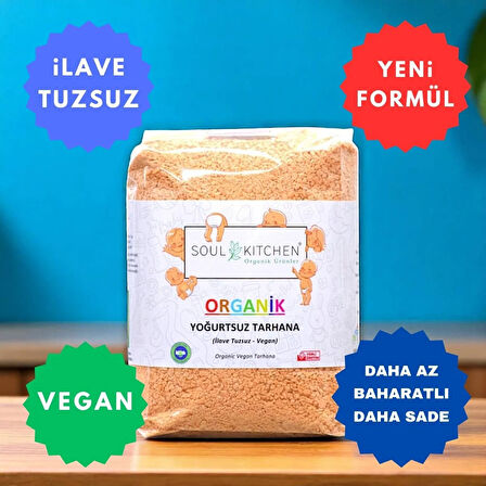 Organik Yoğurtsuz Tarhana 250 g (Vegan) (İlave Tuzsuz)