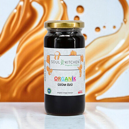 Organik Üzüm Özü 315 g (Soğuk Sıkım) (Şeker İlavesiz)