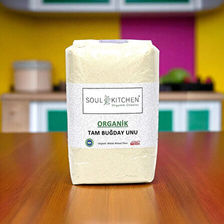 Organik Tam Buğday Unu 500 g