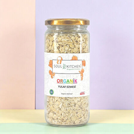 Organik Yulaf Ezmesi cam 200 g