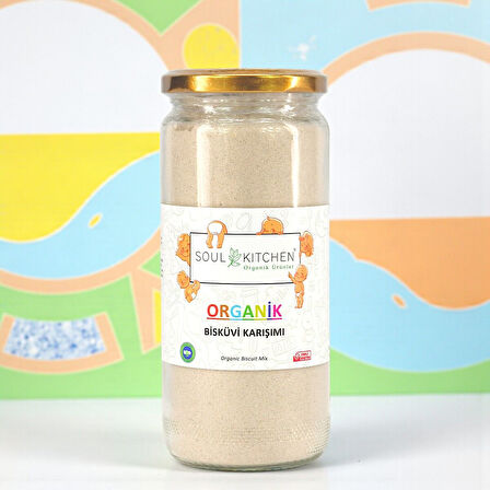 Organik Bisküvi Karışımı 300 g