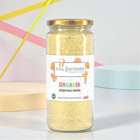 Organik Rüşeymli İrmik 300 g