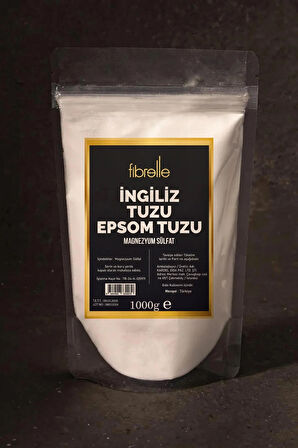 Ingiliz Tuzu (Epsom Tuzu) 1kg(1000G) / Katkısız