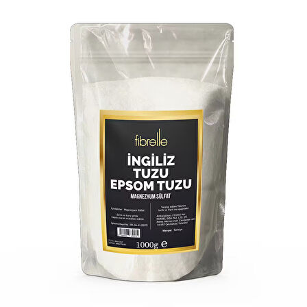 Ingiliz Tuzu (Epsom Tuzu) 1kg(1000G) / Katkısız