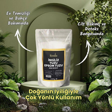 Ingiliz Tuzu (Epsom Tuzu) 1kg(1000G) / Katkısız