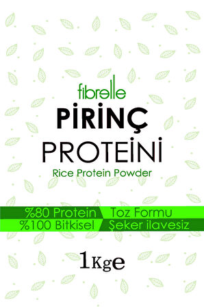 Fibrelle Pirinç Protein 1000 g