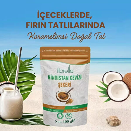Fibrelle Hindistan Cevizi Şekeri 100 g