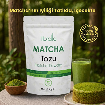 Fibrelle Matcha Saf 1 Kg (Doypak)