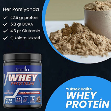 Fibrelle Whey Protein Çikolata 300 g