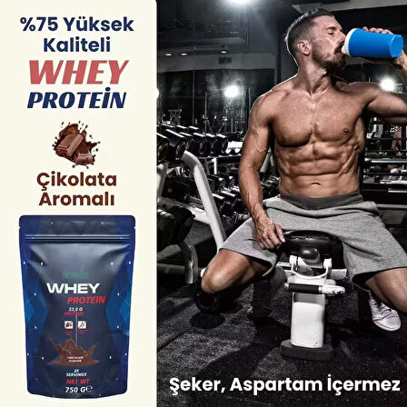 Fibrelle Whey Protein Çikolata 750 gr 