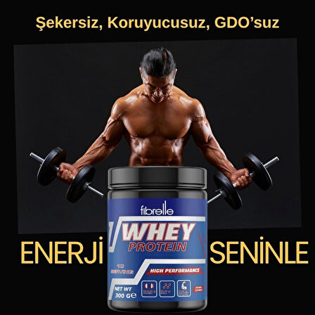 Fibrelle Whey Protein Tozu Aromasız 300 g 