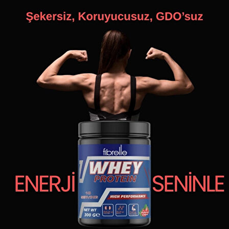 Fibrelle Whey Protein Çilek Aromalı 300 g