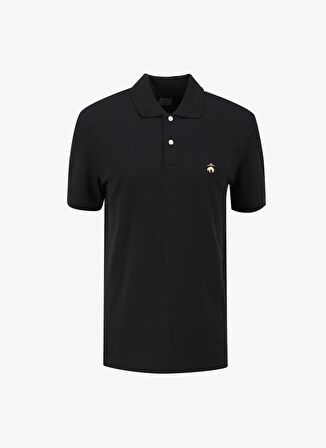 Brooks Brothers Polo Yaka Koyu Kahve Erkek T-Shirt BBSP23MTS032