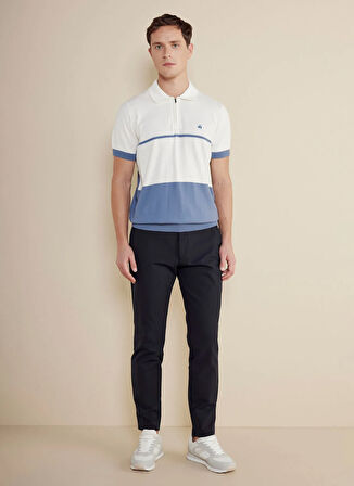Brooks Brothers Normal Bel Normal Paça Standart Lacivert Erkek Pantolon BBFW24MPT017