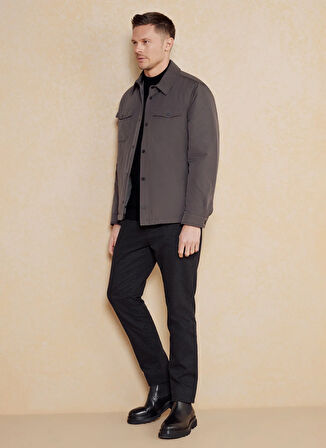 Brooks Brothers Gri Erkek Mont BBFW24MJC014