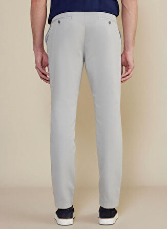 Brooks Brothers Normal Bel Düz Paça Standart Açık Gri Erkek Pantolon BBSS25MPT001