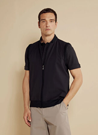 Brooks Brothers Siyah Erkek Yelek BBSS25MVS003