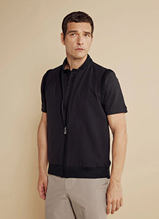 Brooks Brothers Siyah Erkek Yelek BBSS25MVS003