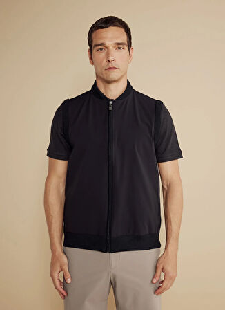 Brooks Brothers Siyah Erkek Yelek BBSS25MVS003