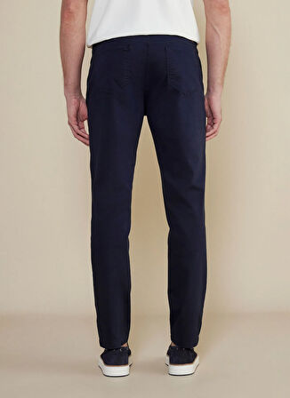 Brooks Brothers Normal Bel Düz Paça Standart Lacivert Erkek Pantolon BBSS25MPT005