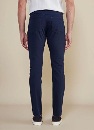 Brooks Brothers Normal Bel Düz Paça Standart Lacivert Erkek Pantolon BBSS25MPT010
