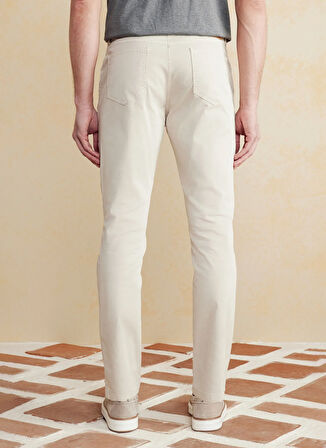 Brooks Brothers Normal Bel Düz Paça Standart Bej Erkek Pantolon BBSS25MPT005