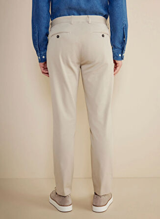 Brooks Brothers Normal Bel Düz Paça Standart Bej Erkek Pantolon BBSS25MPT009
